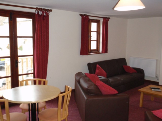Lounge in the 4 bed Holiday Cottage at the Acland Accommodation Apartments Stogursey Bridgwater Somerset near Hinkley Point Power Station